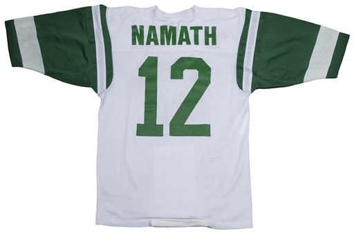 1973-75 Joe Namath Game Used New York Jets Road Jersey (MEARS)